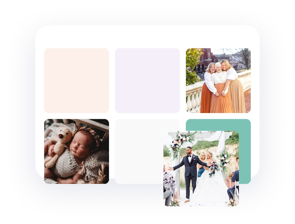 CloudSpot gallery grid