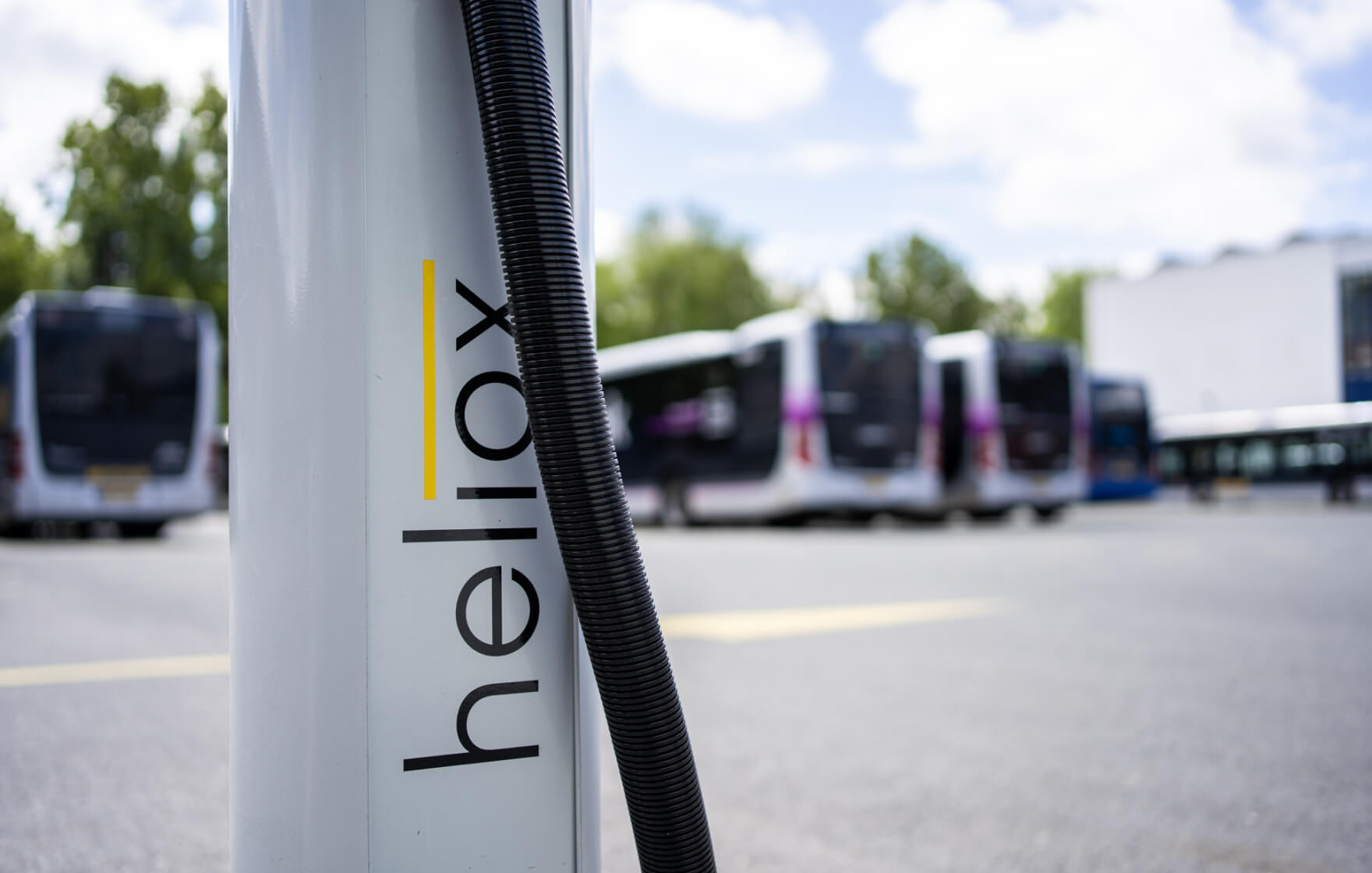 Thumbnail to watch Heliox EV charging solutions in action