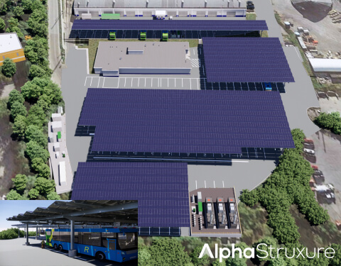 AlphaStruxure, a Joint Venture of the Carlyle Group and Schneider Electric, Announces Integrated Fleet Electrification Infrastructure Project to Support Montgomery County, Maryland’s Growing Electric Bus Fleet