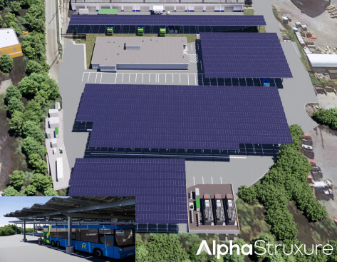 AlphaStruxure, a Joint Venture of the Carlyle Group and Schneider Electric, Announces Integrated Fleet Electrification Infrastructure Project to Support Montgomery County, Maryland’s Growing Electric Bus Fleet