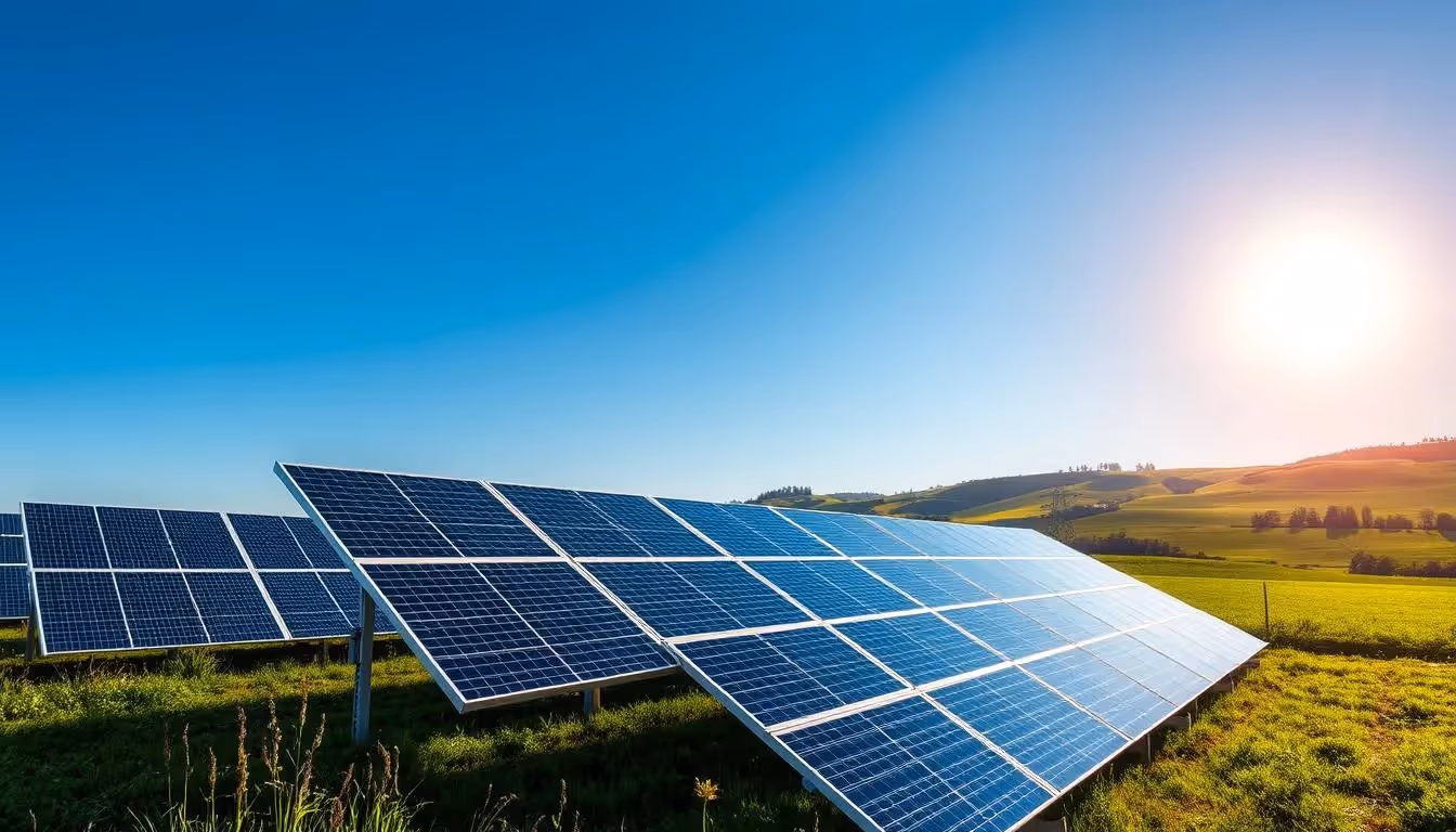 Stromerzeugung Solarmodule im Saarland