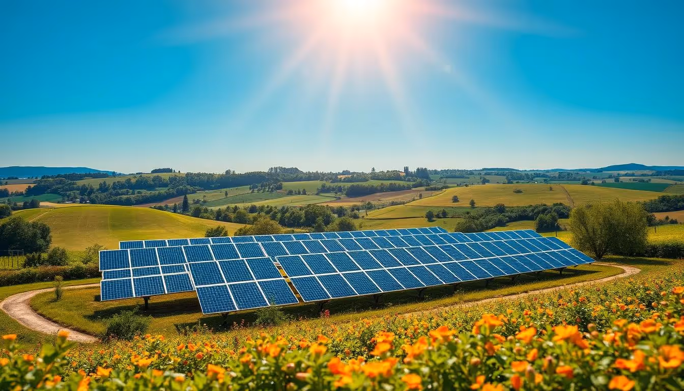 Agri-PV Anlage im Saarland