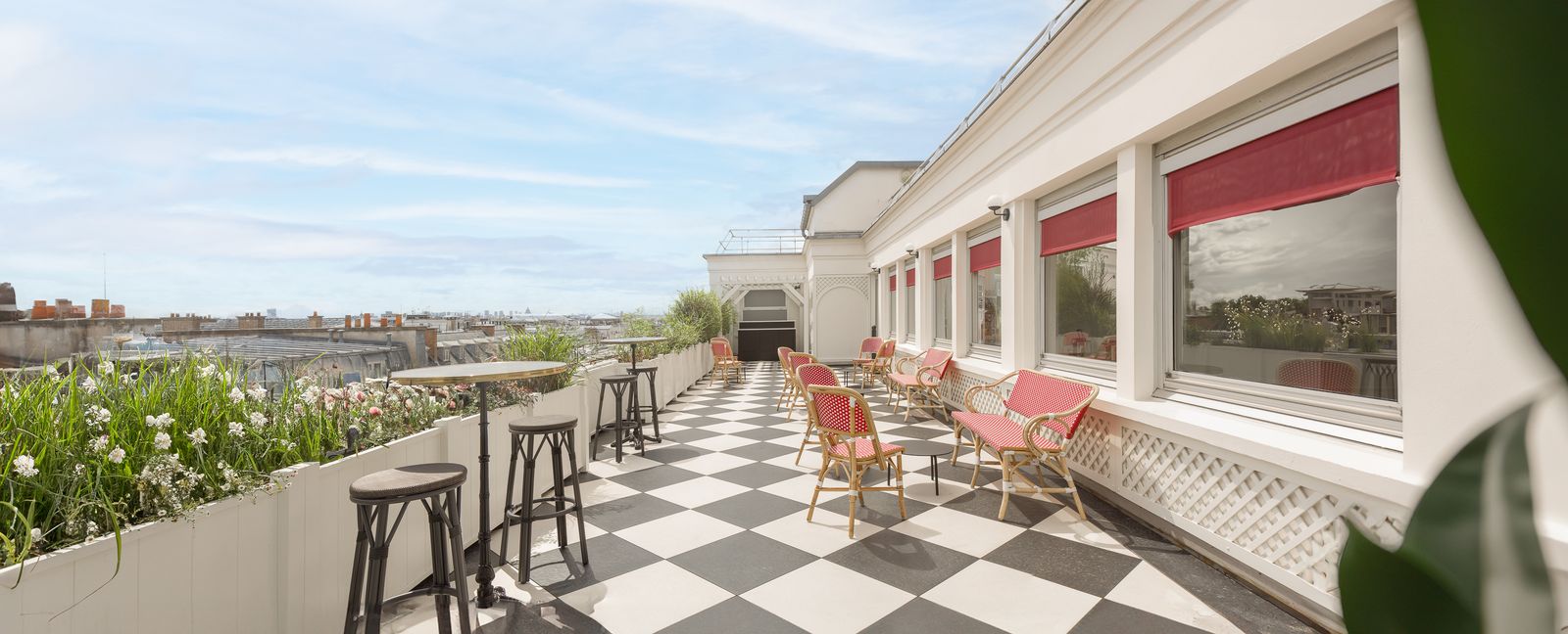 Location salle rooftop Paris : Espace La Rochefoucauld