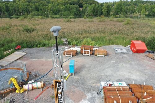 AXIS Q6215-LE PTZ Nätverkskamera på arbetsplats