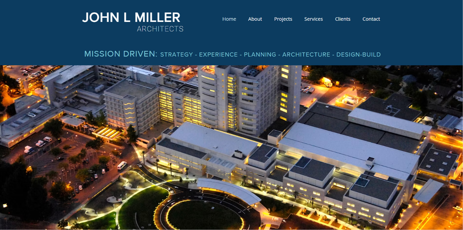 jlm architect homepage