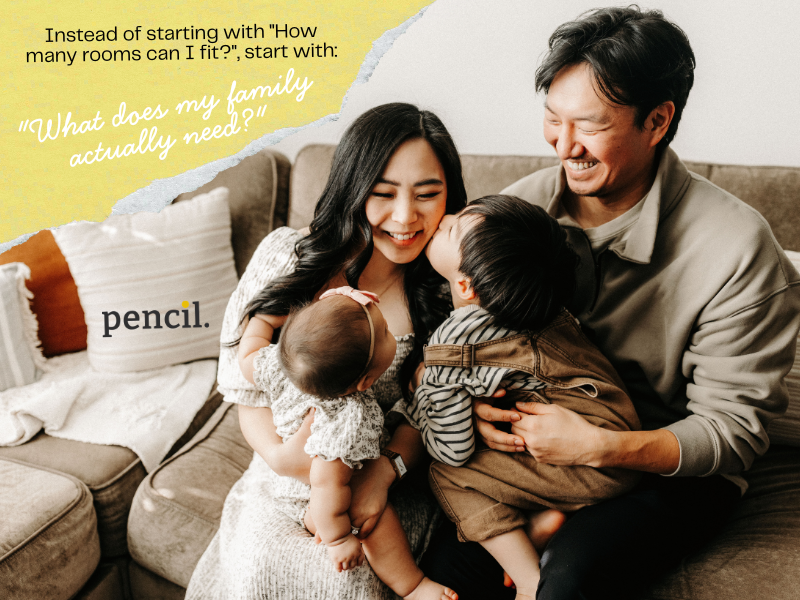 Pencil Design Studio quote family asian happy in a home