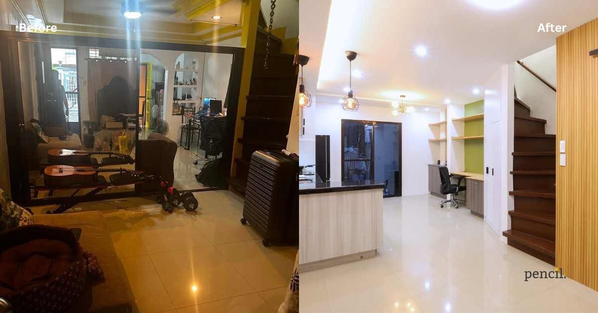 renovation before and after philippines pencil design studio