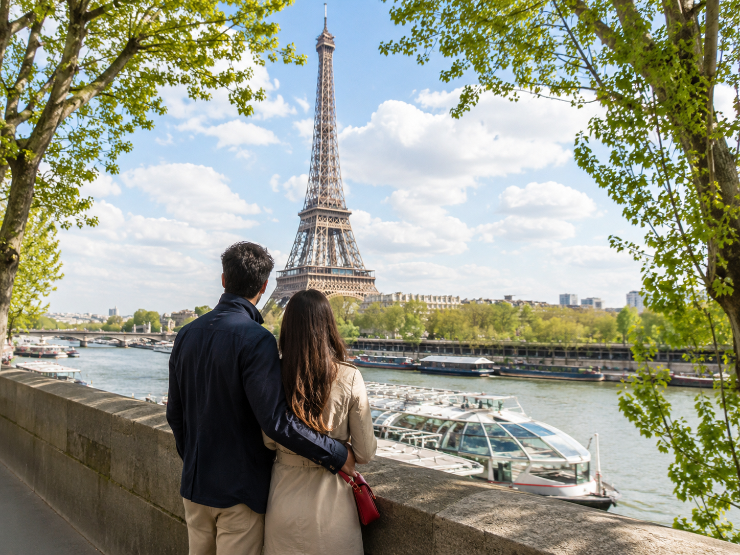 Week-end en couple à Paris : Tour Eiffel, Invalides et quais de Seine