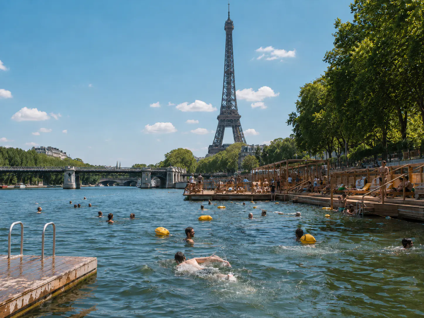Que faire à Paris en août près de la Tour Eiffel ?