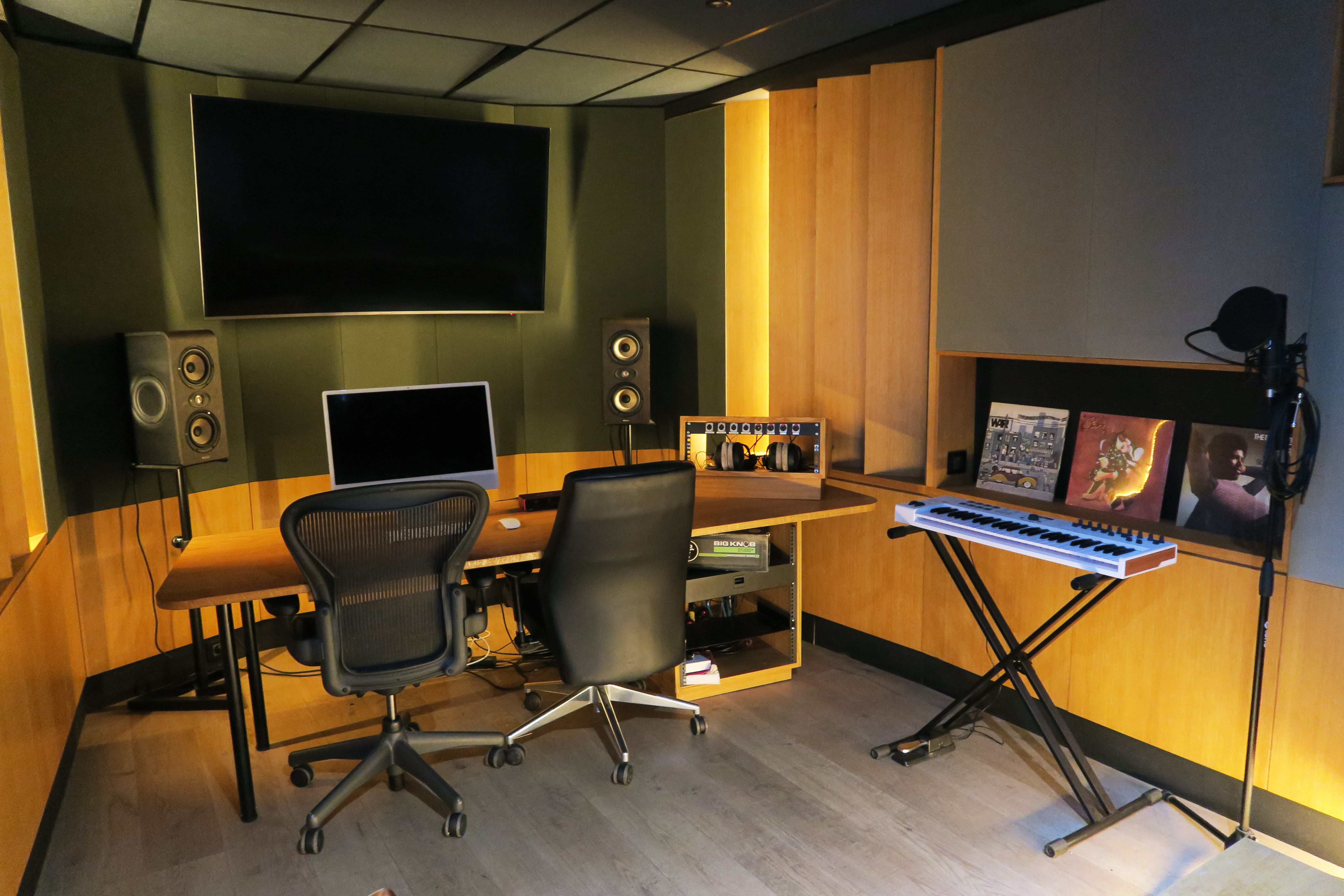 Studio d'enregistrement cosy, à Paris 75010 