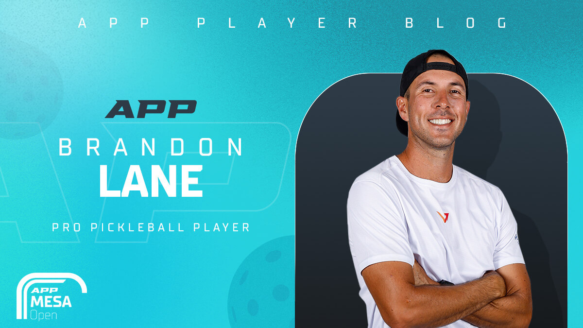 Player Blog: Brandon Lane