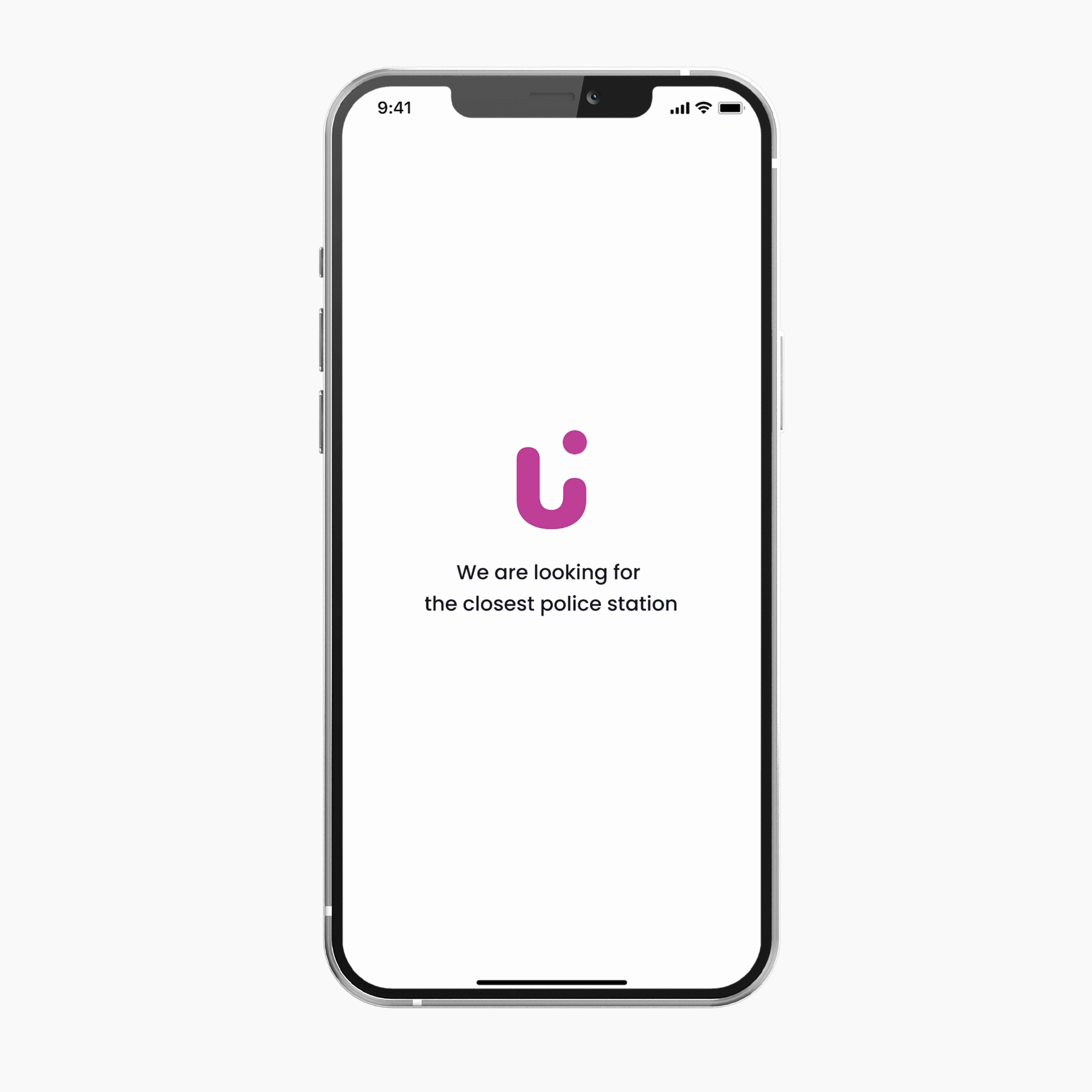 BE U Police lookup gif