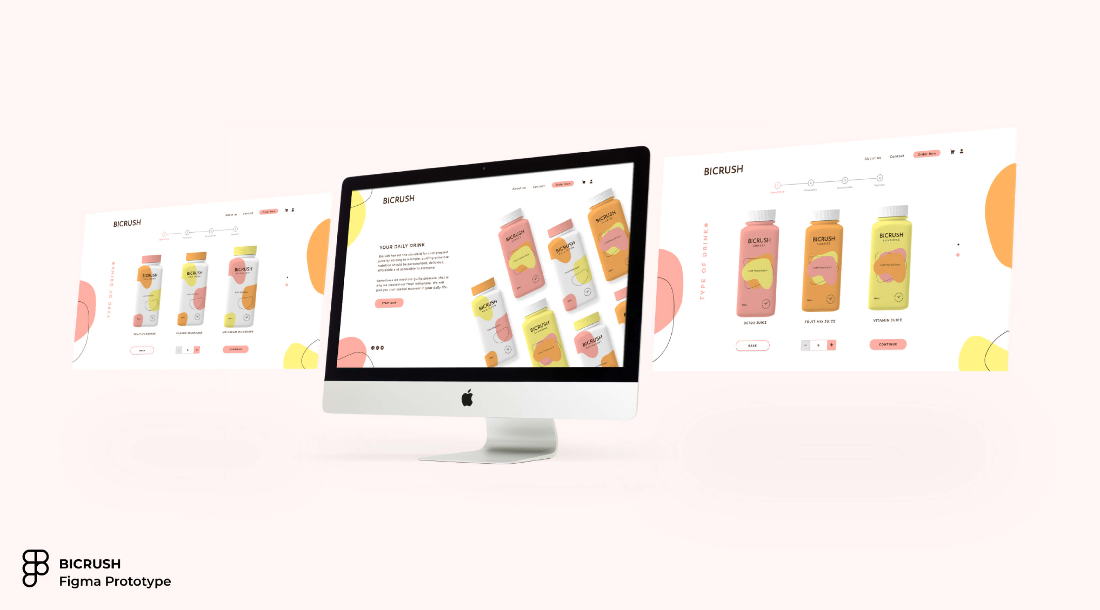 BICRUSH Figma Mockup