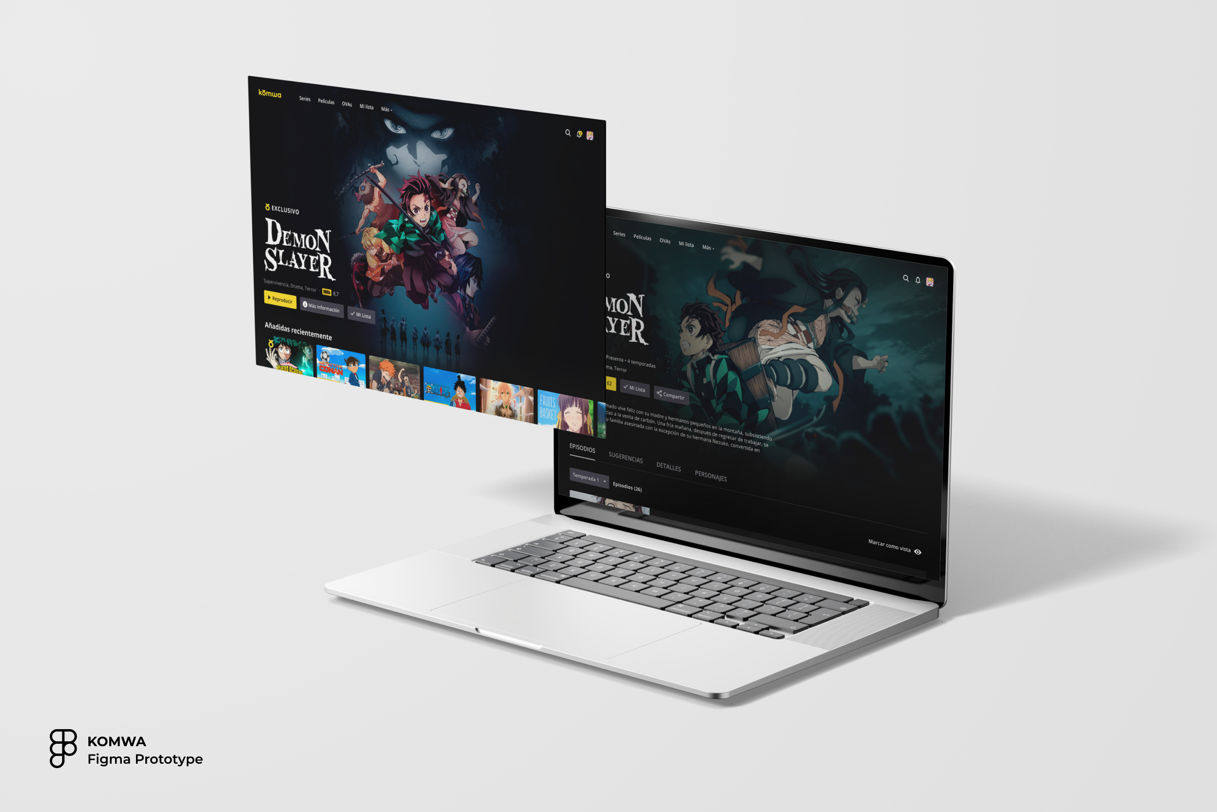 Komwa Figma Mockup Design