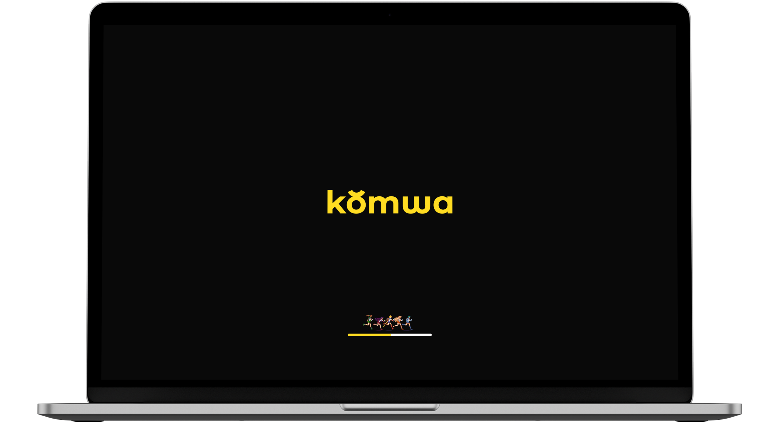 Komwa loader design mockup