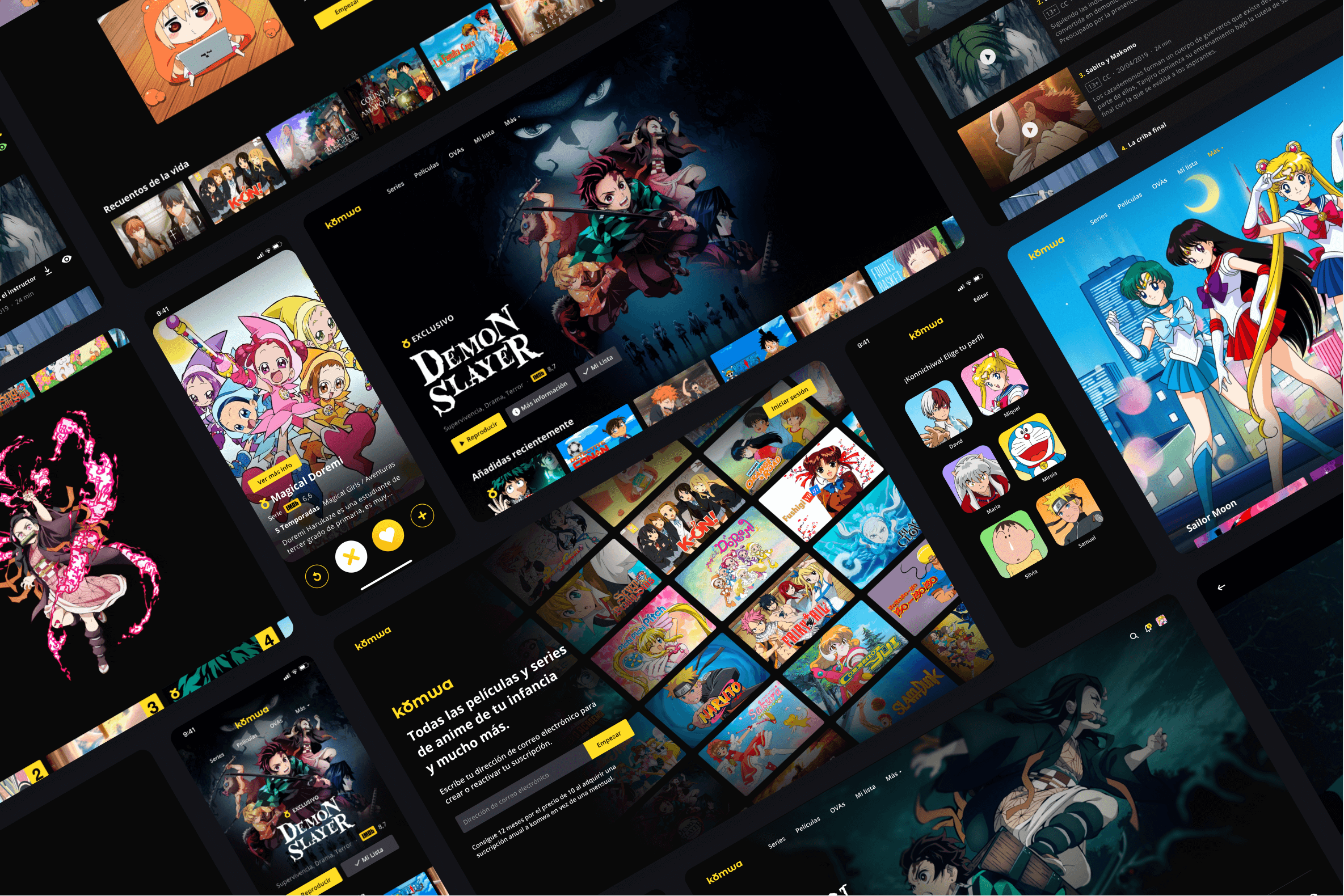 Komwa Project cover for the Homepage