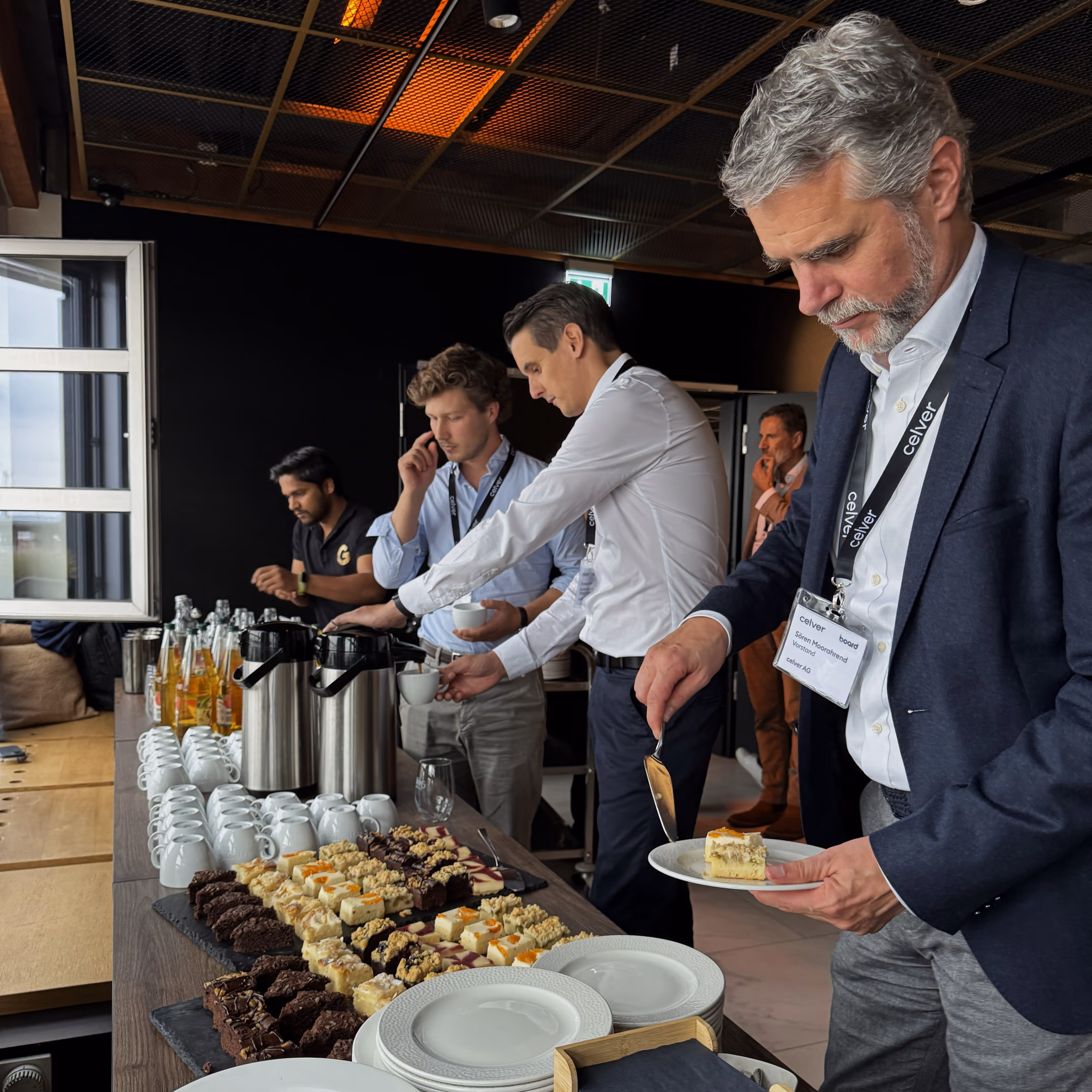 celver x Board Event 2025 - Kuchen und Kaffee