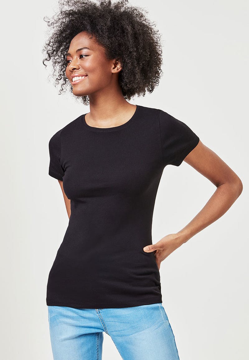 Women's black t-shirt Copy