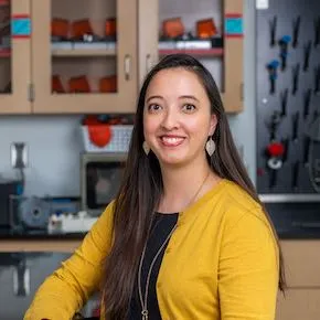 A photo of Science Teacher Mary Liu.