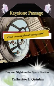 Cover image of "Day and Night on the Space Station," which is the second book in the Keystone Passage chapter series.