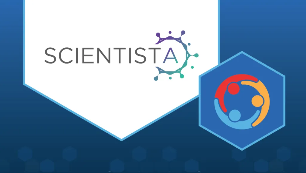 The logo of Scientista Foundation.