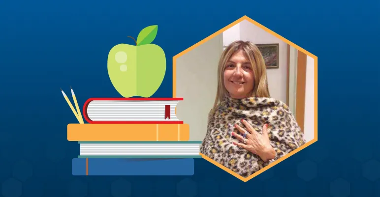 Science teacher Silvia Lippo|