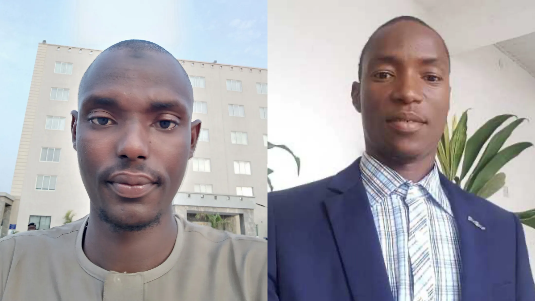 A collage of two images of master teachers Umar Bello and Yahaya Sani Rigachikun.
