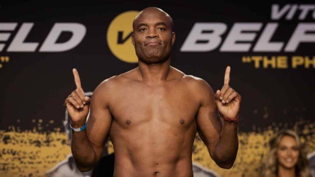 best mma fighter anderson silva