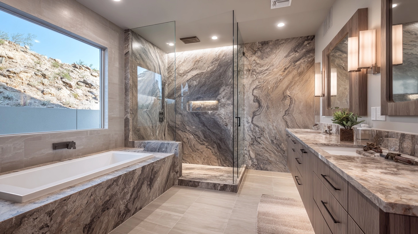 Large-Format Porcelain Slabs: Smart Uses in AZ Homes