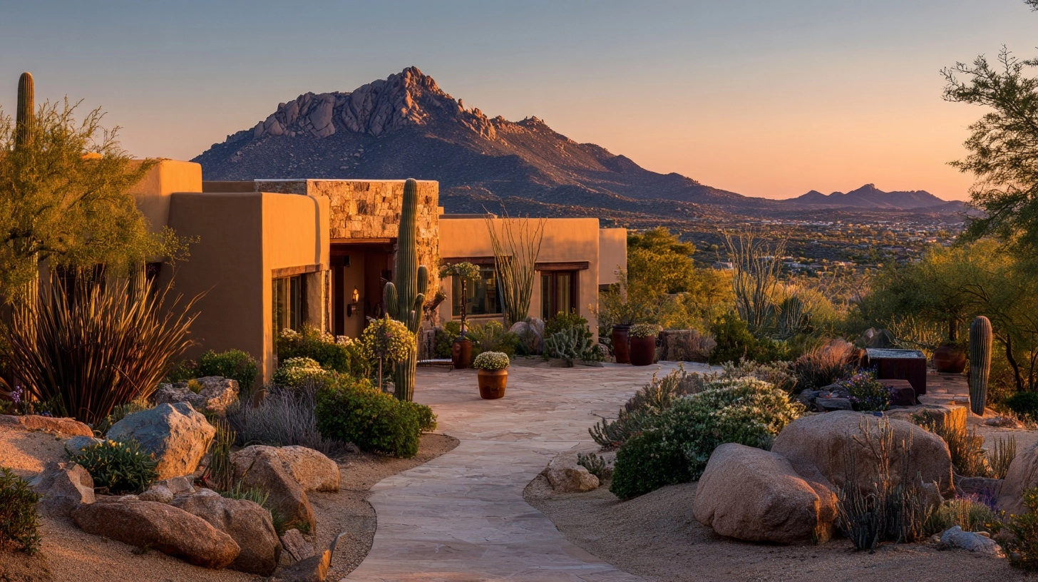 Warm Earthy Neutrals Taking Over Scottsdale Homes