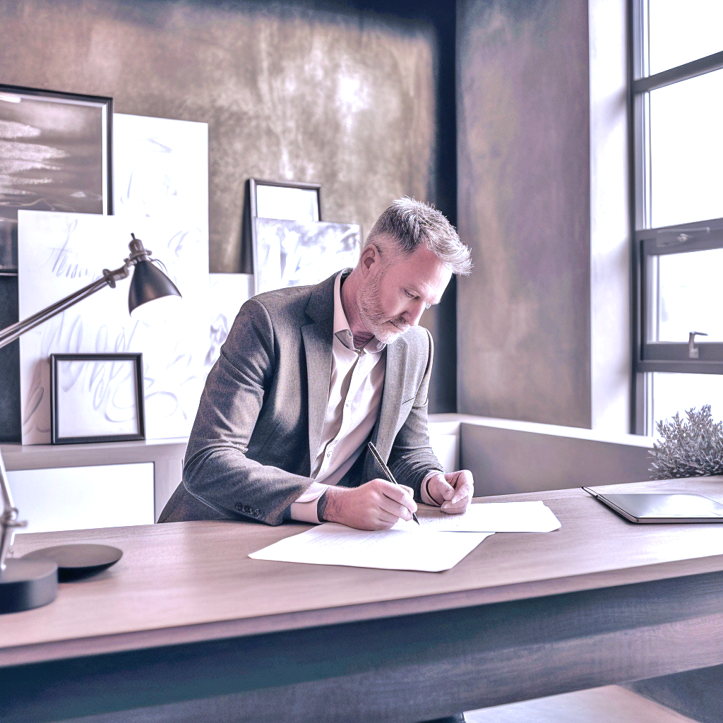 Bids and Permits process step at JL Coates Interior Design Studio