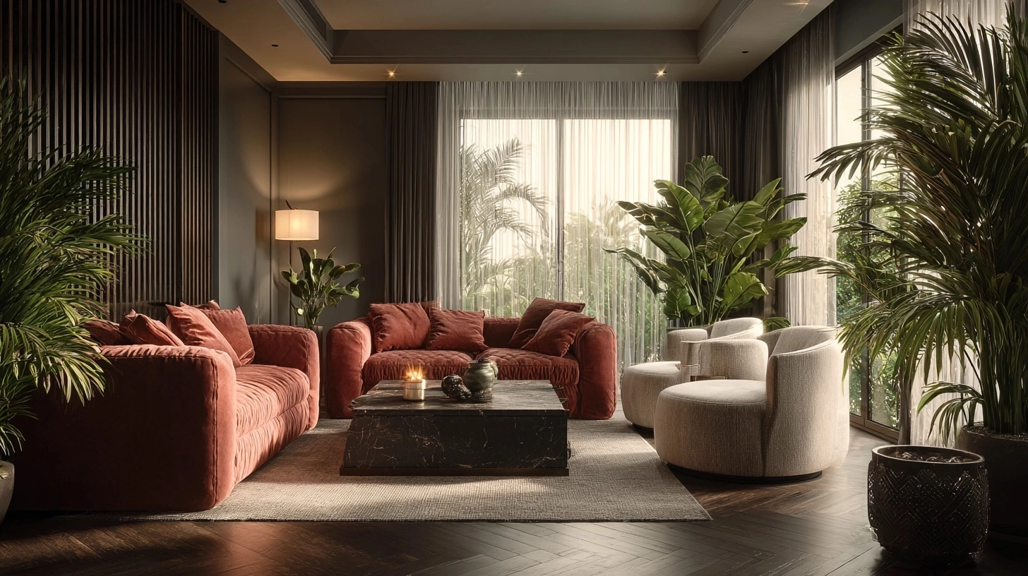 Transforming Spaces with Rich Colors and Textures | JL Coates Interior Design Studio