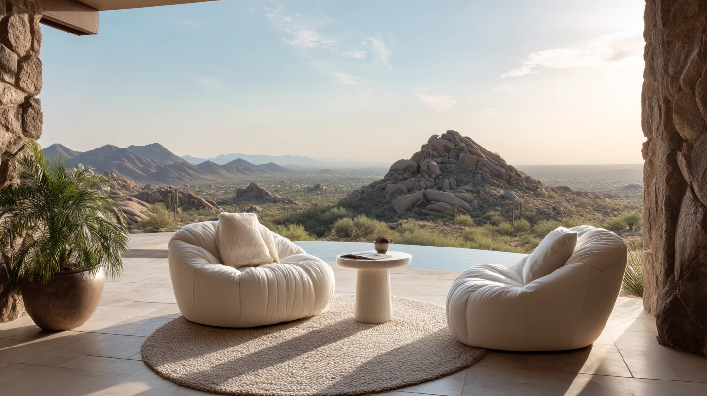 How to Use Curvy Furniture in Your Arizona Home | JL Coates Interior Design Studio