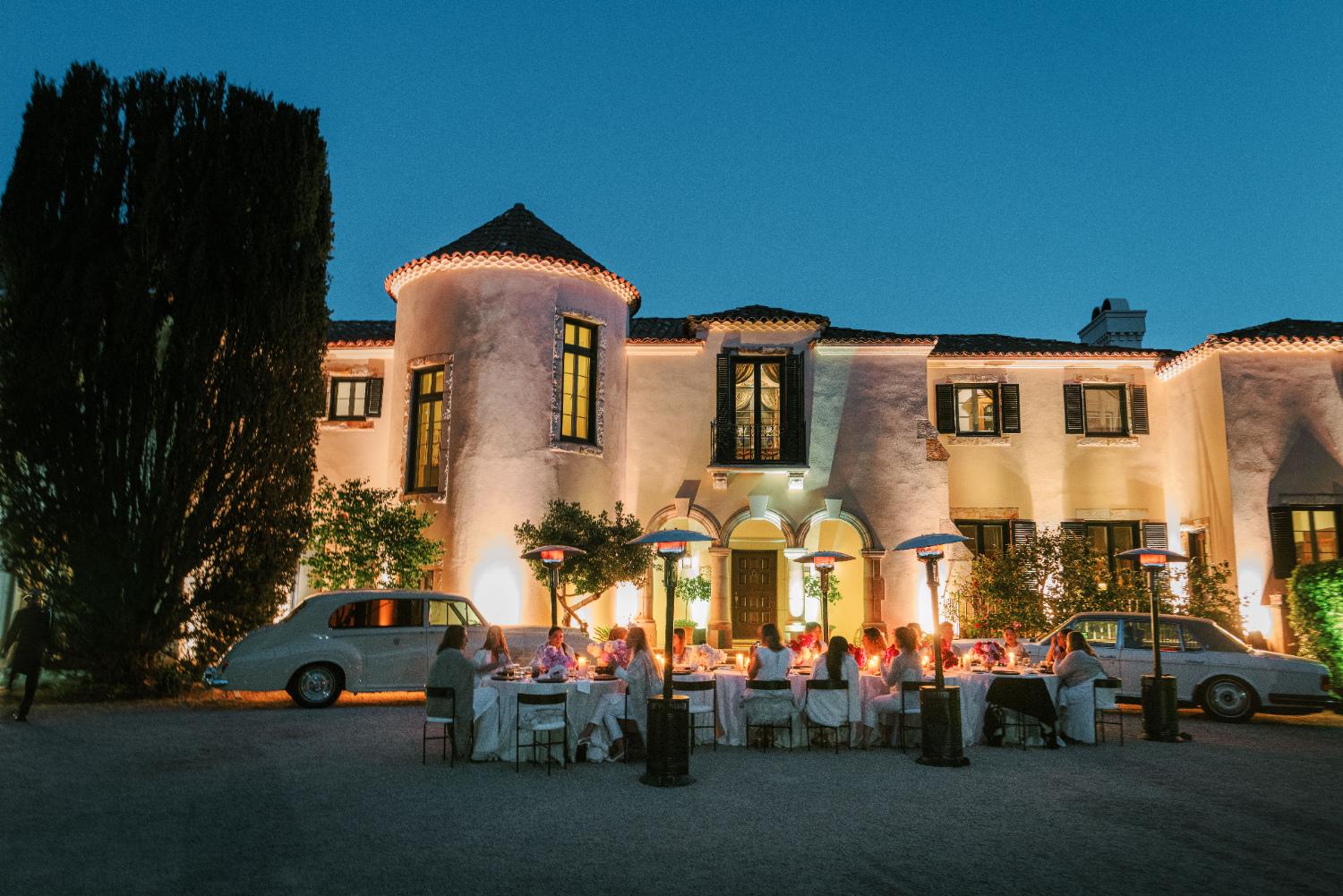 Private estate milestone celebration lit by Impact