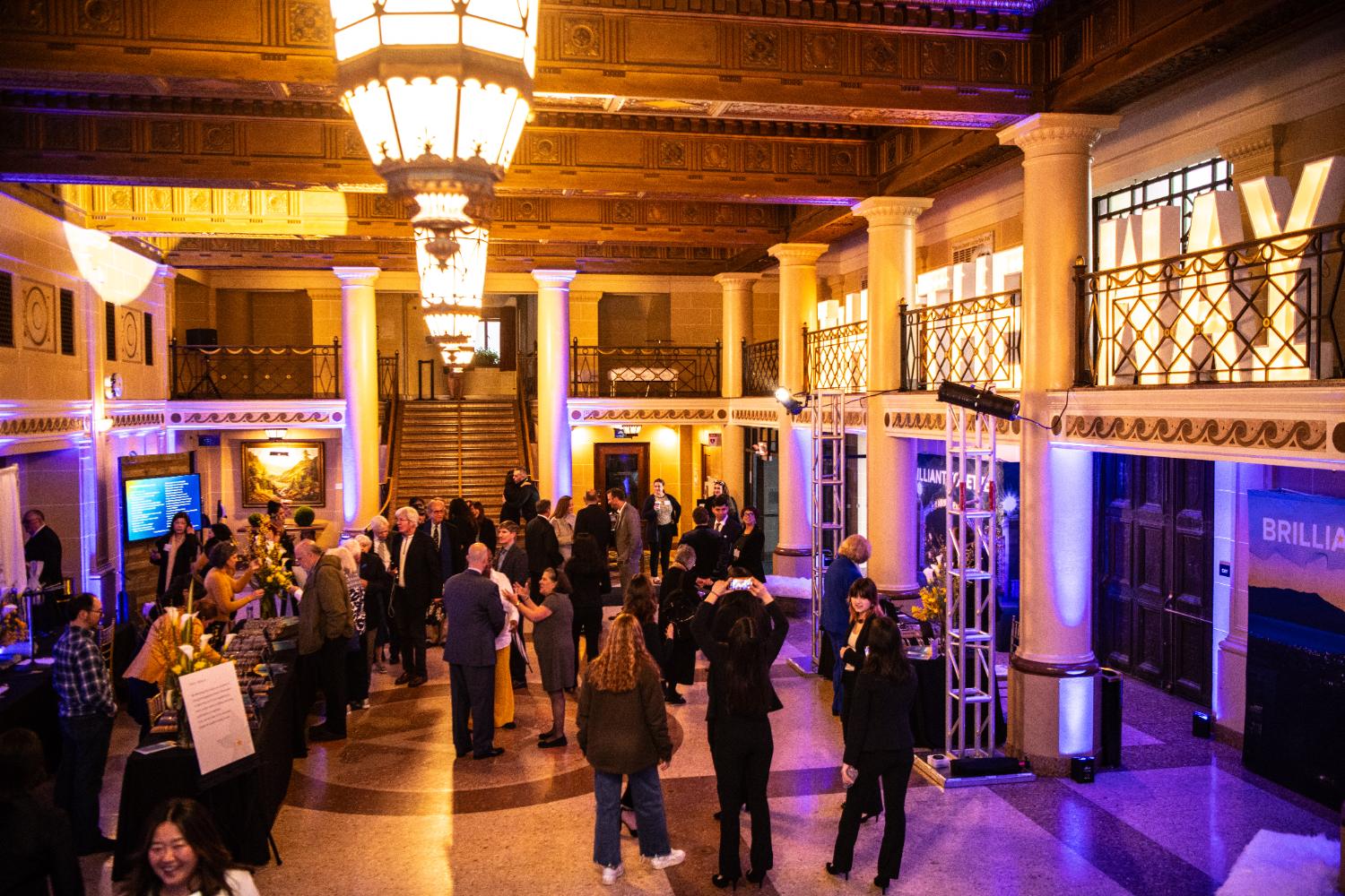 UC Berkeley campus gala lit by Impact