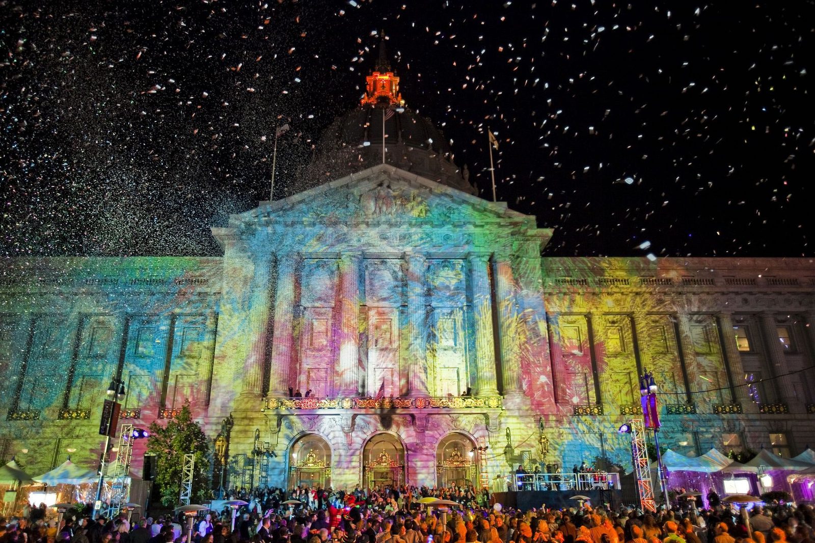 Architectural event lighting by Impact