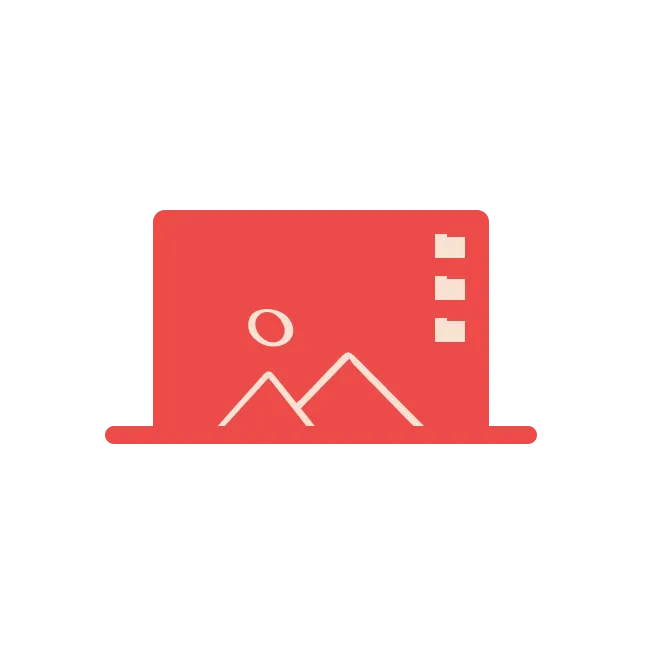 Spot illustration of a laptop.