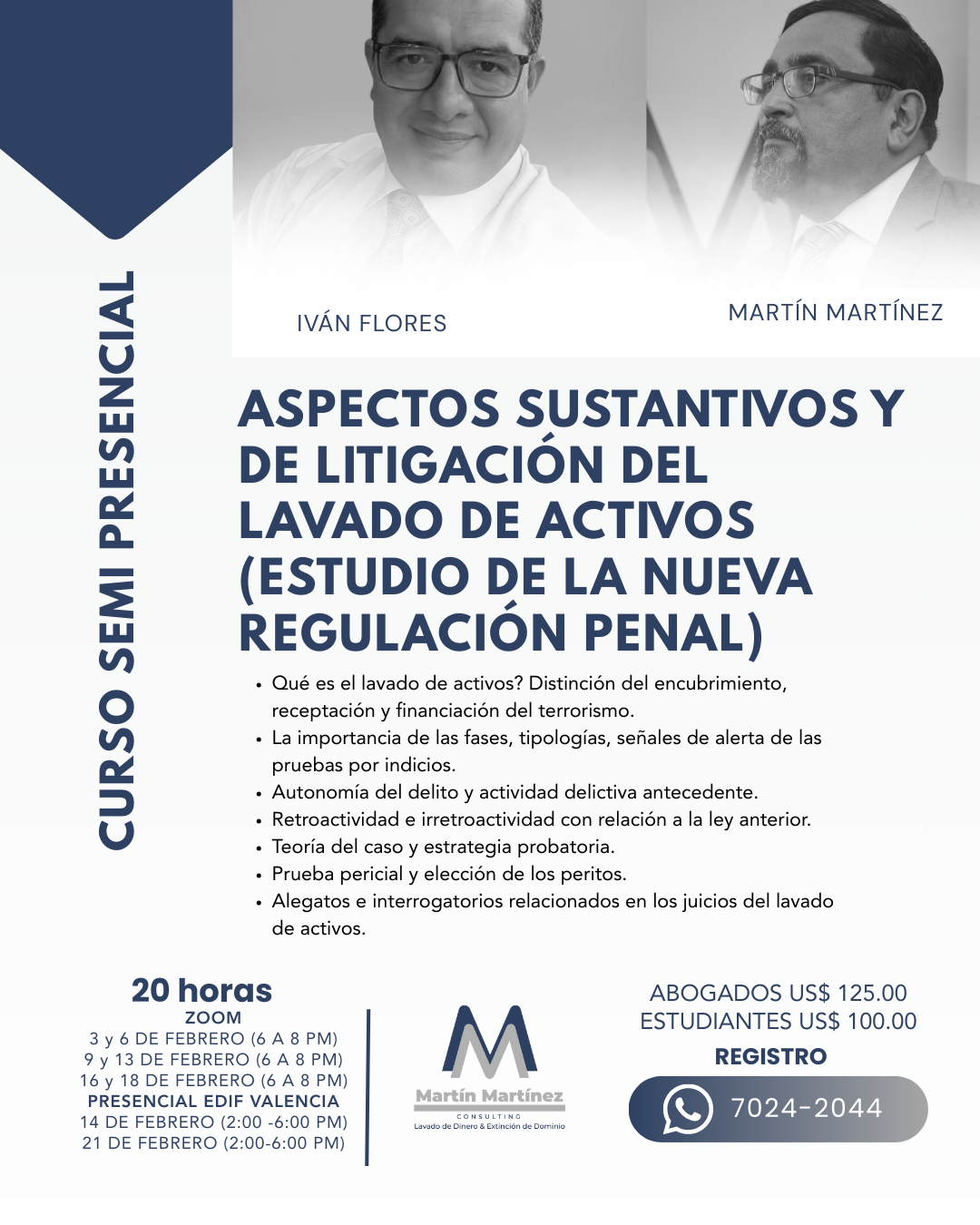 Curso semi presencial