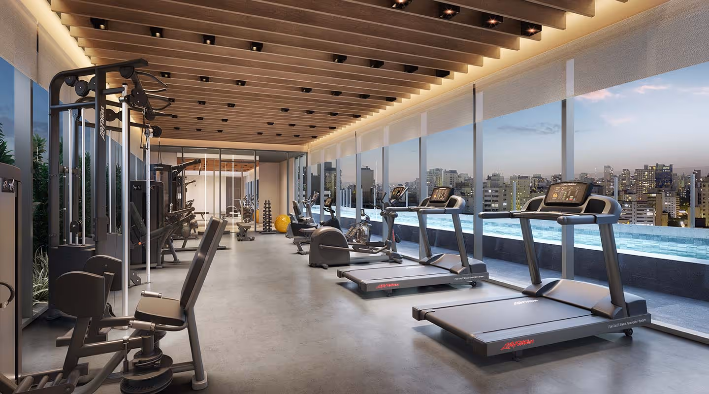 Fitness na Cobertura