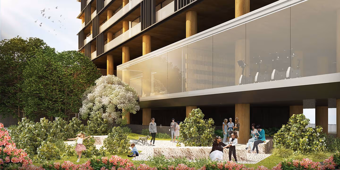 Vista da Praça Interna