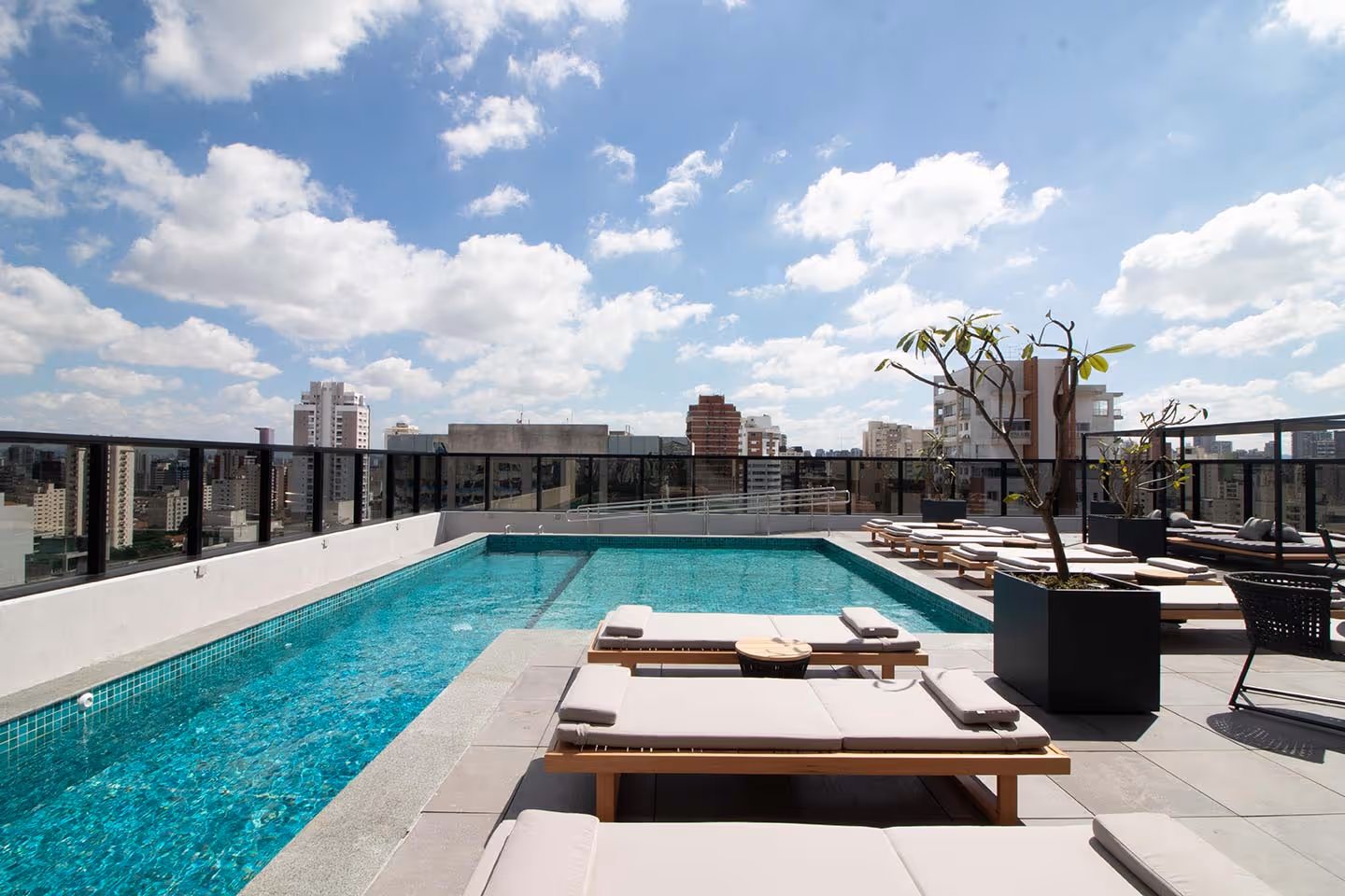 Piscina - Área de lazer rooftop