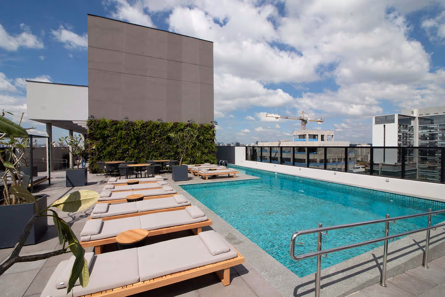 Piscina - Área de lazer rooftop