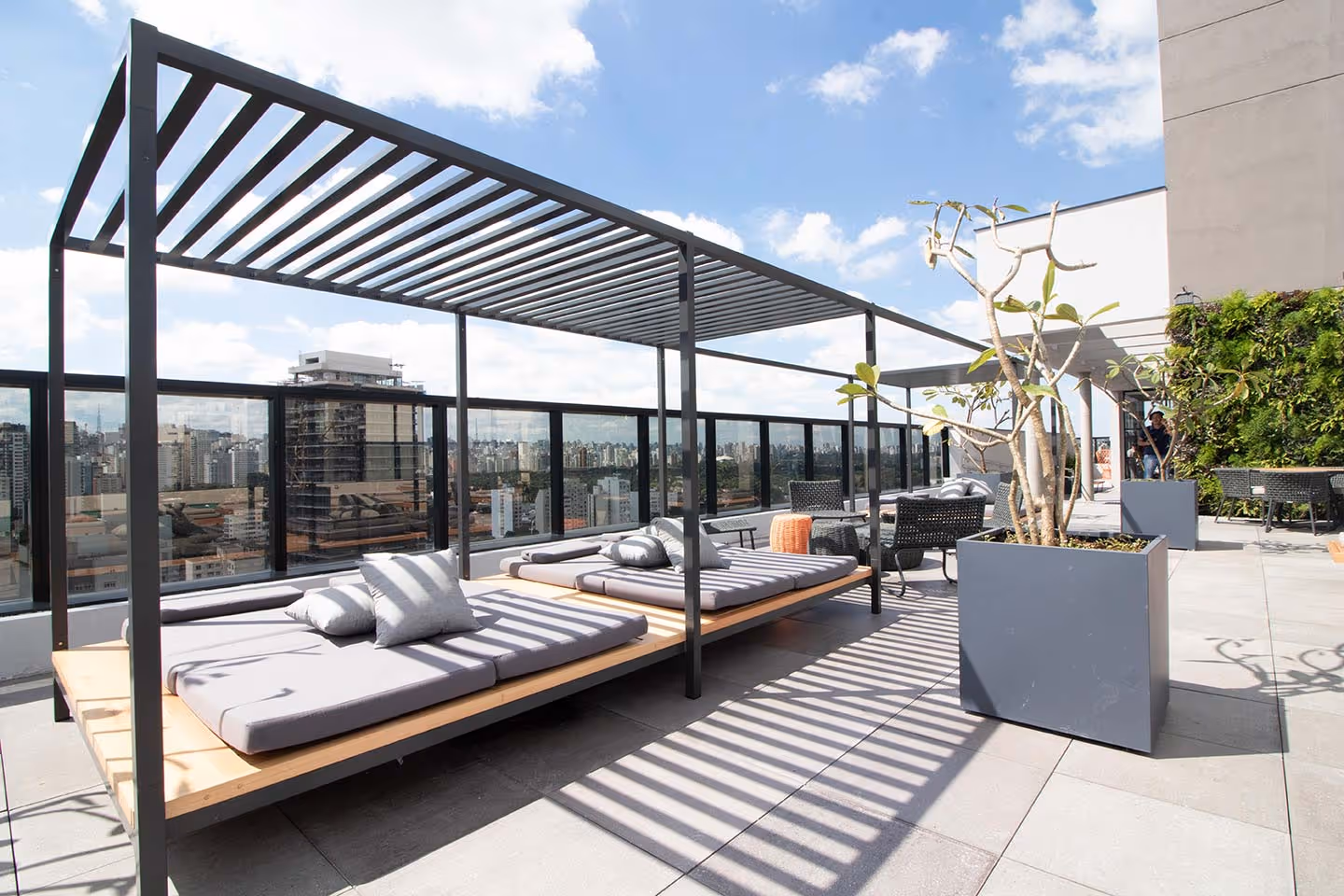 Piscina - Área de lazer rooftop