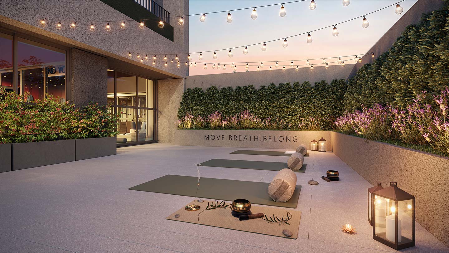 Deck yoga