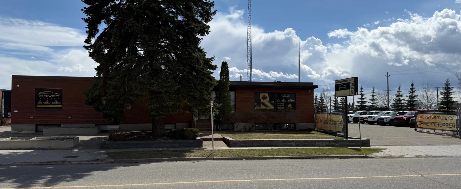 The Driven Motors building on 50 Avenue SE in Calgary