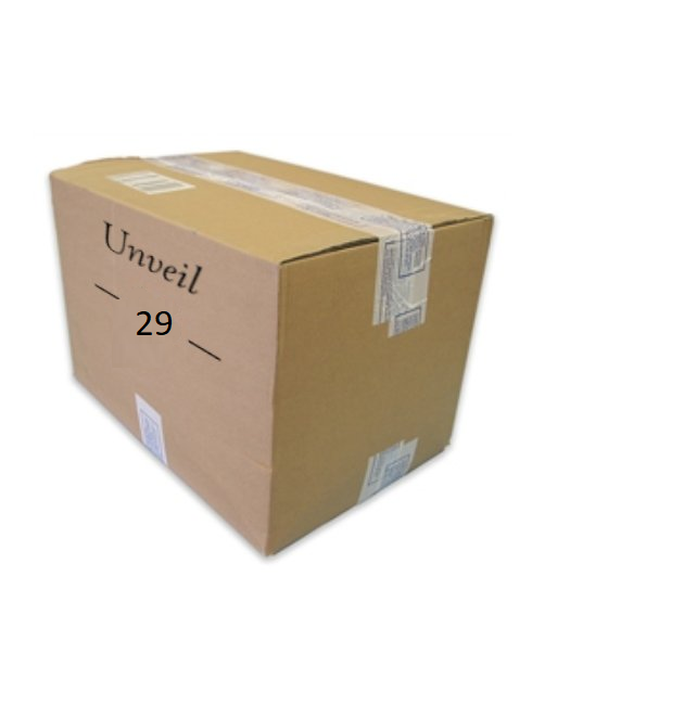 Unveil – Case of 29 books