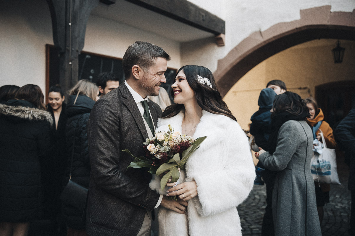 Hochzeitsfotografie Würzburg steinburg winterhochzeit – Aufnahme 022