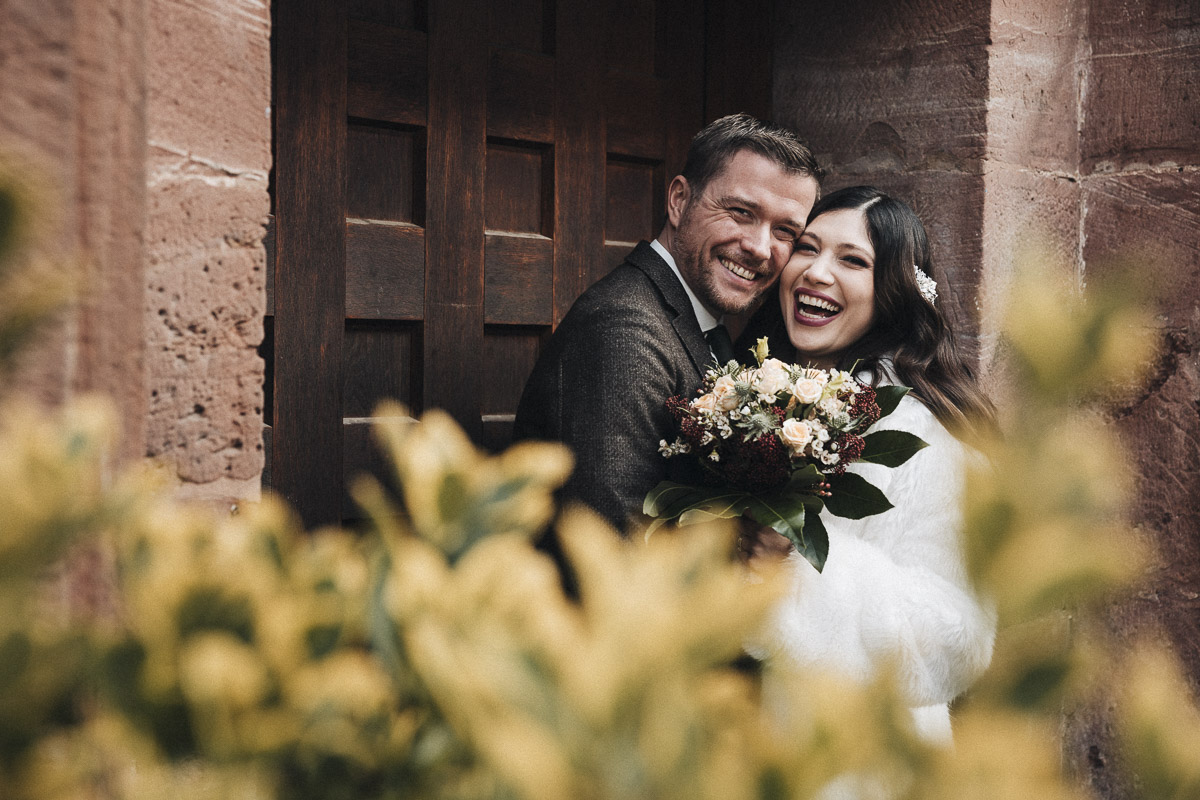 Hochzeitsfotografie Würzburg steinburg winterhochzeit – Aufnahme 093