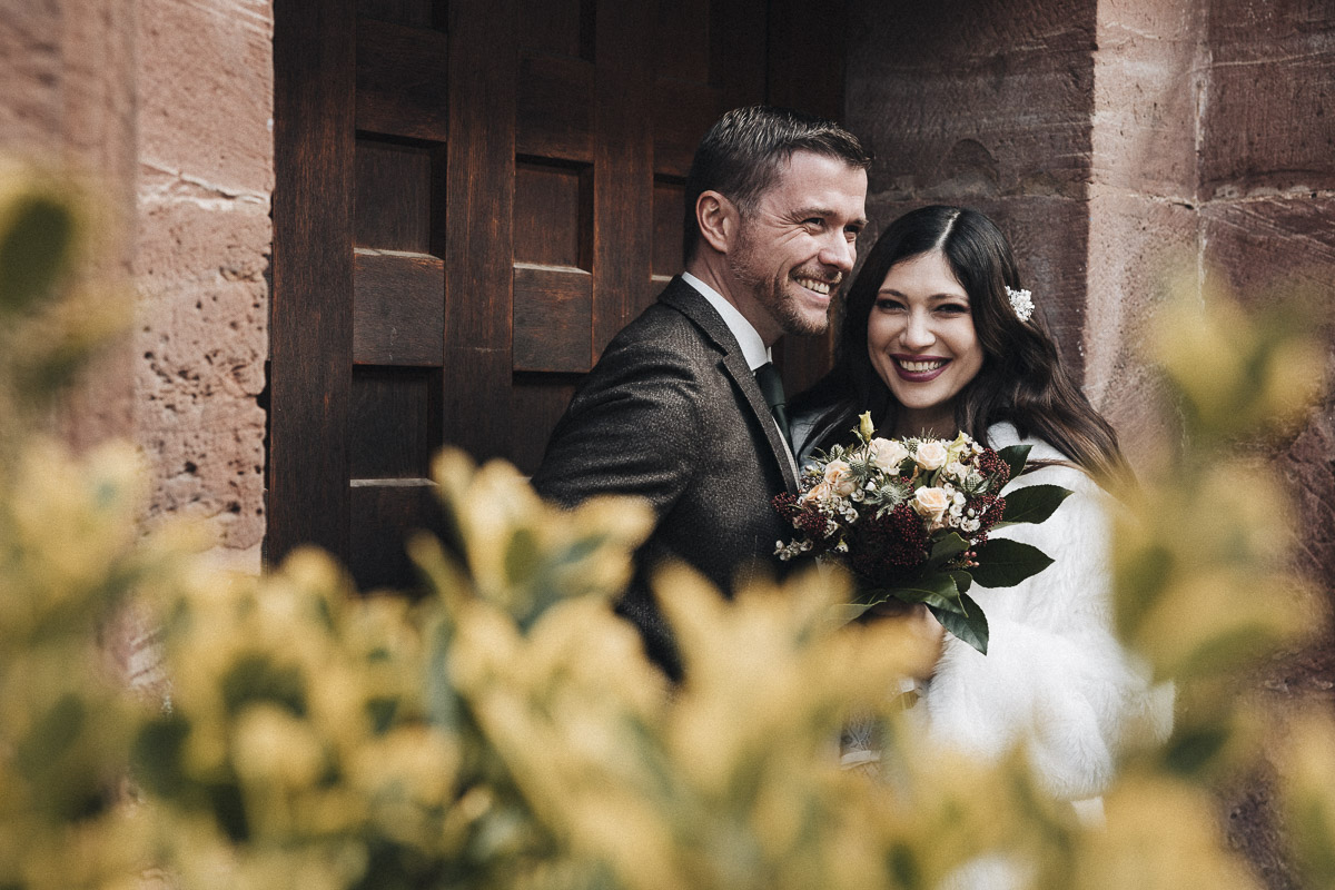 Hochzeitsfotografie Würzburg steinburg winterhochzeit – Aufnahme 094