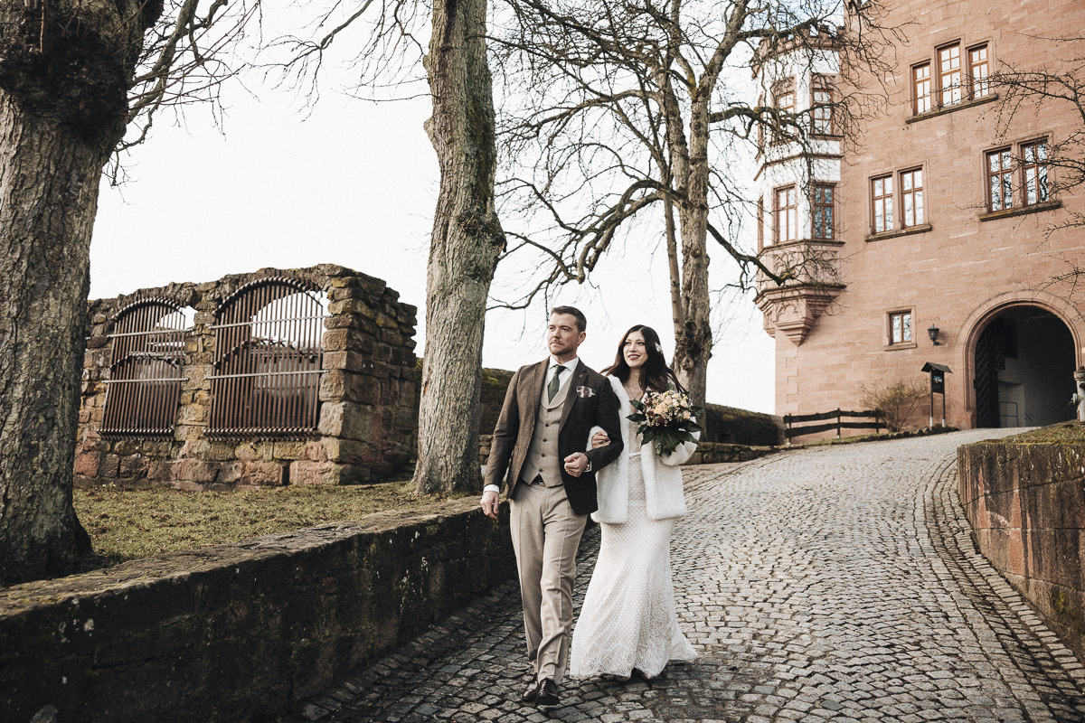 Hochzeitsfotografie Würzburg steinburg winterhochzeit – Aufnahme 108